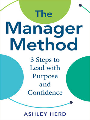 cover image of The Manager Method